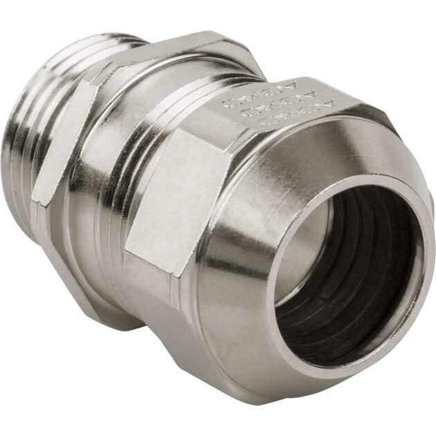 Cable glands Progress® AgreenO EMC nickel-plated brass lead-free with contact sleeve