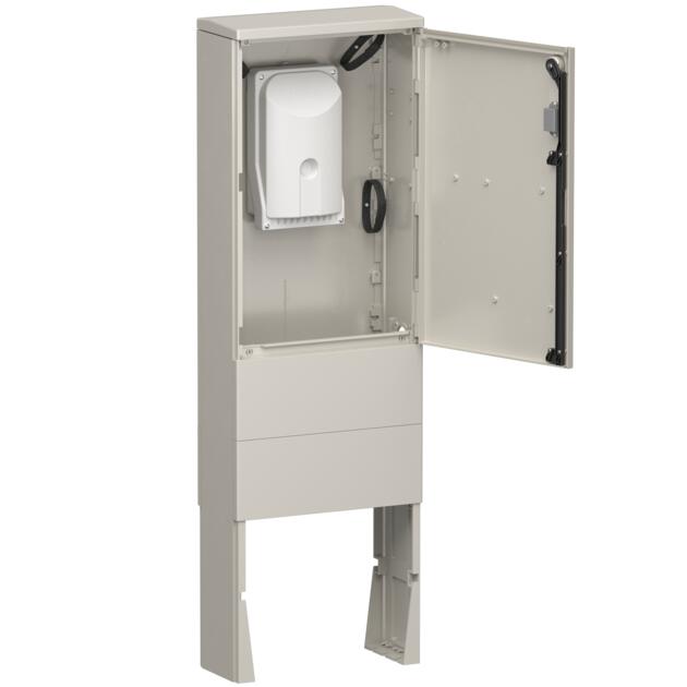 Preview: Polycarbonate Street Cabinet including FMB (48v) - 96HS-8mm