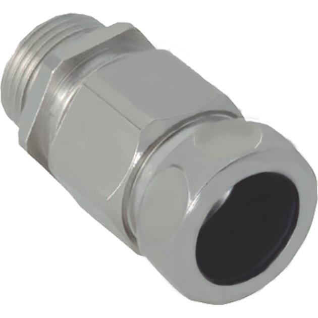 AGRO combination conduit glands Progress® nickel-plated brass with integrated cable gland