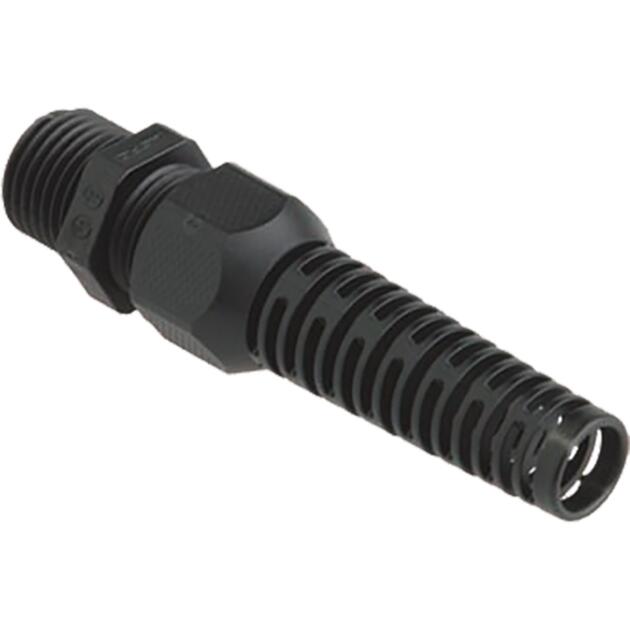 Synthetic Syntec® cable glands with lamellar technology and anti-kink nozzle